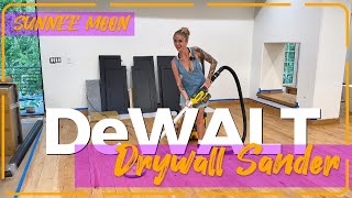 DeWALT Drywall Sander for Wood Flooring with Sunnee Moon [upl. by Pembroke]