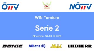 WIN Turniere Serie 2 männlich Tag 1 Stream 1 [upl. by Ennad]