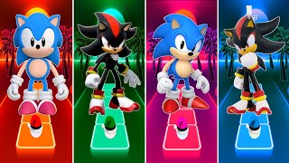 Sonic Pink🆚Sonic The Hedgehog 🆚Mini Robo 🆚Sonic Name🆚Sonic Spike  Tiles Hop EDM Rush Coffin Dance [upl. by Byran]