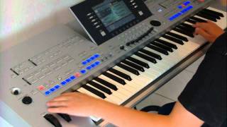 Time of my life Dance Version Yamaha Tyros 4 mike Morbusch [upl. by Nuy]