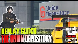 After New Update Replay Glitch The Union Depository Heist GTA Online Money Guide [upl. by Enneira]