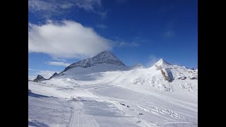 Hintertuxer Gletscher Piste Gefrorene Wand Tuxer Fernerhaus [upl. by Menashem997]