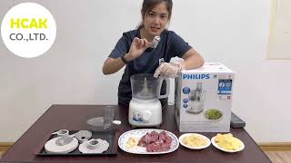 Philips Food Processor Products demo [upl. by Chicoine]