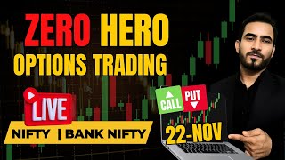 Live Trading Nifty Banknifty Options  Sensex Expiry Option Trade  22Nov  livetrading [upl. by Gariepy]