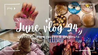 Up levelling warm fuzzies amp doughnuts  June vlog 24 [upl. by Nesilla]