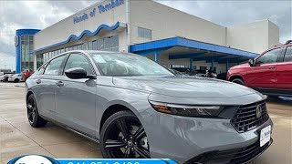 New 2025 Honda Accord Hybrid Tomball TX Houston TX HTSA011143 [upl. by Nador]