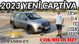 2023 YENİ Captiva TRde İLK VE TEK Chevrolet Captiva Detaylı Test [upl. by Florinda]