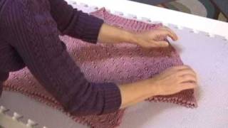 How to Block a Sweater  Knitted Garment Care Tutorial [upl. by Junna]