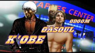 THE KING OF FIGHTERS BASKETBALL ON FIRE Opening [upl. by Cherin]