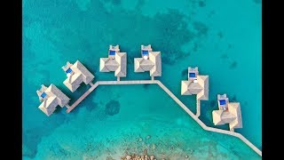 Chairman Overwater Bungalows  Experience upscale luxury [upl. by Ainej]