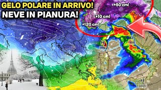 ▶ METEO ARRIVA LA CONFERMA GELO POLARE IN ARRIVO CON NEVE ABBONDANTISSIMA ANCHE IN PIANURA DAL [upl. by Yar]