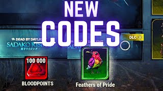 FREE 100K Bloodpoints amp NEW Charm CODES  Dead by Daylight [upl. by Whittemore]