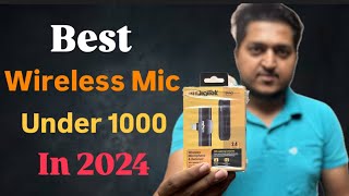 Best mic for YouTube videos in 2024  Digitek DWM 002 wireless mic full review [upl. by Constancia19]