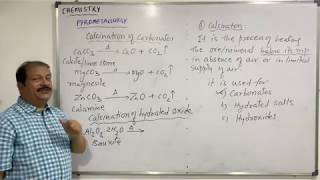 7 Metallurgy  Pyrometallurgy  Calcination  AKSC  Chemistry  11th amp 12th  NEET JEE [upl. by Assenej972]