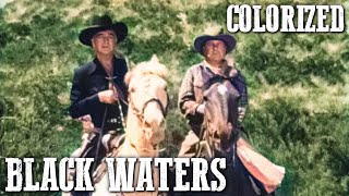 Hopalong Cassidy  Black Waters  EP21  COLORIZED  Full Series  Cowboys [upl. by Limhaj]