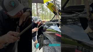 RAM Bodyline Dent Paintless Dent Repair  Dent Baron Raleigh NC automobile paintlessdentrepair [upl. by Merrell]