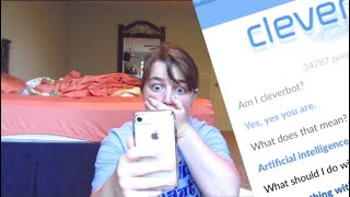 I AM CLEVERBOT Conversations with Cleverbot 1 [upl. by Raney915]