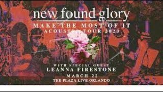 New Found Glory  Dressed to Kill  Acoustic  at The Plaza Live in Orlando 3222023 [upl. by Ynnek546]