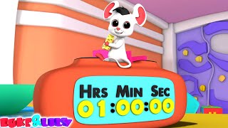 Telling Time Song  The Clock Song  Nursery Rhymes and Kids Song  Preschool Videos for Children [upl. by Eadrahs]