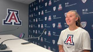 Arizona Volleyball Fr Giorgia Mandotti [upl. by Ahseia]