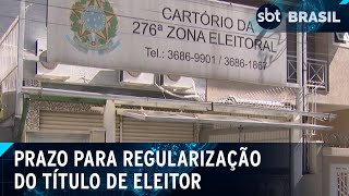 Eleições 2024 prazo para solicitar título de eleitor termina nesta semana  SBT Brasil 060524 [upl. by Tandy]