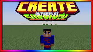 Minecraft  Create Superflat Survival quot Ep 1 Trying not to die quot [upl. by Cilurzo]