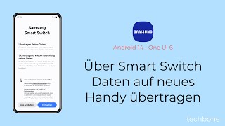 Über Smart Switch Daten auf neues Handy übertragen  Samsung Android 14  One UI 6 [upl. by Salokcin]