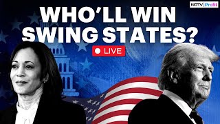 US Election Results LIVE I US Election 2024 Voting LIVE News I Donald Trump Vs Kamala Harris [upl. by Yellehs]