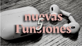 5 funciones de los AirPods que desconoces [upl. by Sacks446]