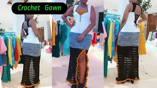 Crochet GownSimple and Easy Crochet Gown [upl. by Lowe]