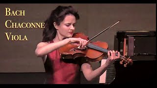 Bach Chaconne VIOLA transcription  Cristina Cordero [upl. by Edward]