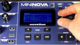 Novation  MiniNova synth tutorial Making Animations [upl. by Yessak612]