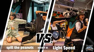 spill the peanuts vs Light peed  BEST8  FREESTYLE SPACE 2023 Road to天下布舞 VOL1 [upl. by Ingram]