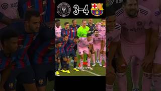 Barcelona Vs Inter Miami 2024 Friendly Match 🔥 messi youtube shorts [upl. by Finn555]