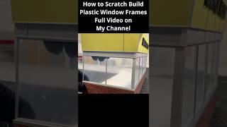 How to Scratch Build REALISTIC Models Using Styrene Plastic by Hand diy diorama miniature [upl. by Mohammed]