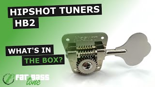 Hipshot HB2 Vintage Bass Tuner What’s In The Box A CloseUp Look [upl. by Naxor462]