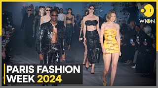 Paris Fashion Week 2024 Glitz Glamour And Fashion  WION [upl. by Ydnahs]