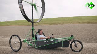 HIJ ROLT ZELFS TERUG  Kan Klaas op natuurlijke kracht sneller dan een Segway  Stap 1 [upl. by Lashoh]