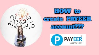 How to create PAYEER account [upl. by Nhguavahs]