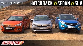 SUV vs Sedan vs hatchback  What to buy [upl. by Briano]