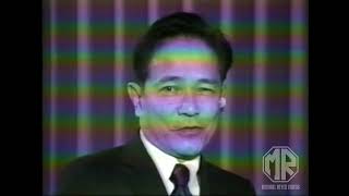 VHS  1983 Nightline News Senator Raul Manglapus Interview on the Ninoy Aquino Assassination  Au Au [upl. by Bunce506]