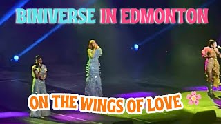 BINIVERSE EDMONTON CANADA CONCERT  ON THE WINGS OF LOVE [upl. by Yhtomit]