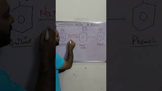 Aniline to phenol conversion  organicchemistry chemistry shorts [upl. by Elwira]