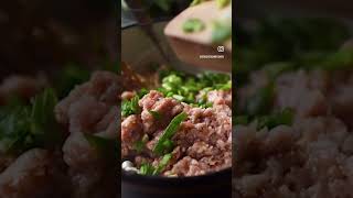 Today lets make Keftedes Cypriot meatballs shorts recipe food [upl. by Nabatse]