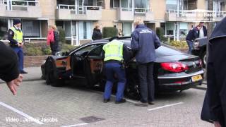 Grote verkeers en belastingscontrole in Rotterdam PrinsAlexander [upl. by Llenehs]