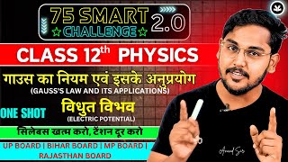 Class 12 Physics  Electric Charges and Fields  Gauss Theorem and Applications  Electric Potential [upl. by Noskcaj]