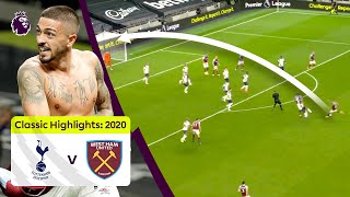 Spurs 33 West Ham  LATE HAMMERS COMBACK amp LANZINI STUNNER Premier League Highlights [upl. by Wright]