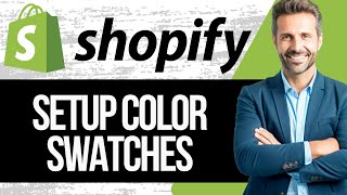 How to Setup Shopify Colour Swatches  Add Shopify Color Swatches on Product Page Tutorial [upl. by Rolyak]