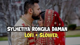 Sylhetiya Rongila Daman SlowedLofi  Ashraful Pavel  Bithy Chowdhury  Bangla New Song 2023 [upl. by Abraham903]