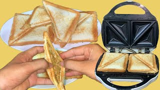 Potato Sandwich Making Idea  Sandwich Maker For Daily Breakfast  Good Idea Pressed Toast Enjoy [upl. by Jemmy]